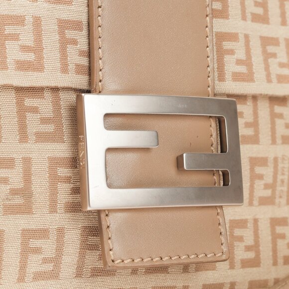 Fendi Beige Tortora & Pietra Zucchino Piatta Crossbody - Picture 10 of 14